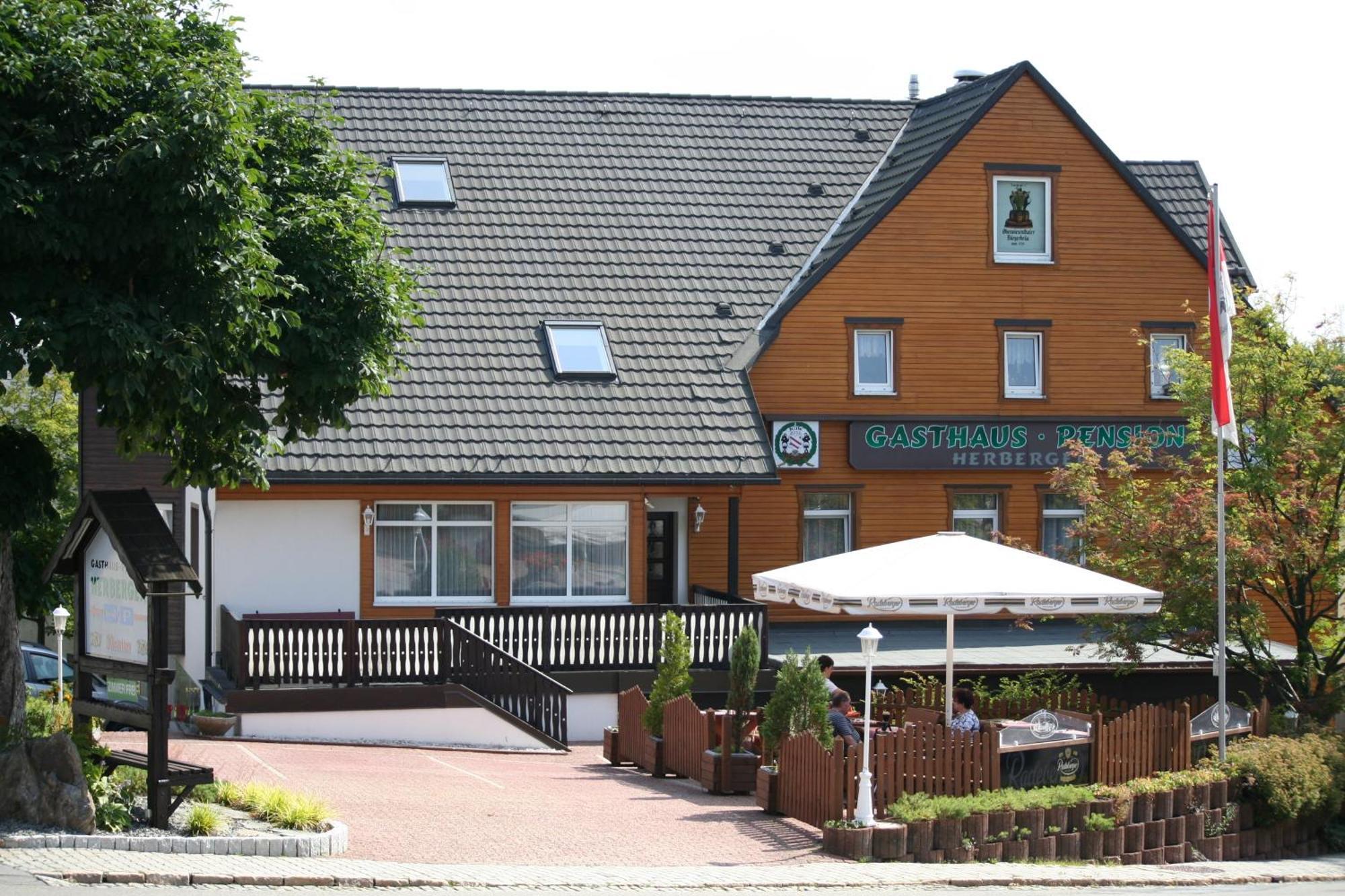 Gasthaus-Pension Herberger Курорт Обервизенталь Экстерьер фото